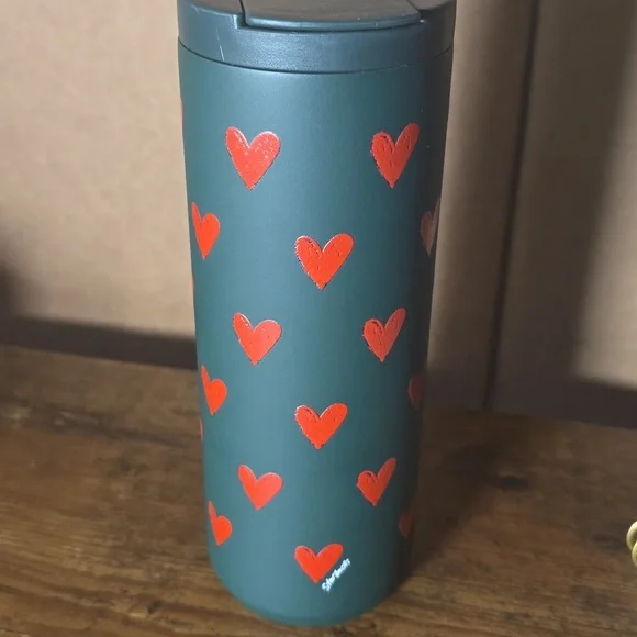 STARBUCKS VALENTINES DAY STAINLESS STEEL TUMBLER NWT - Picture 2 of 4